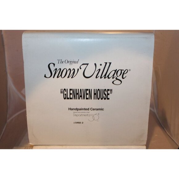 Dept 56 Snow Village - Glenhaven House - Picture 6 of 7